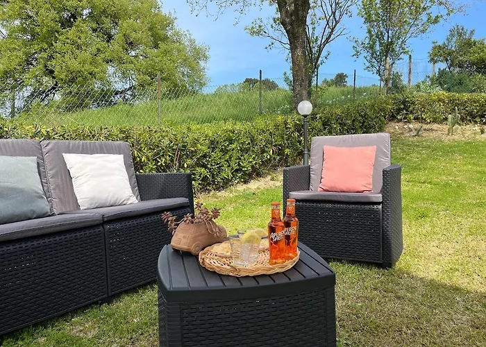 Attico Panoramico Tra E Mare Con Giardino Deluxe * 페자로