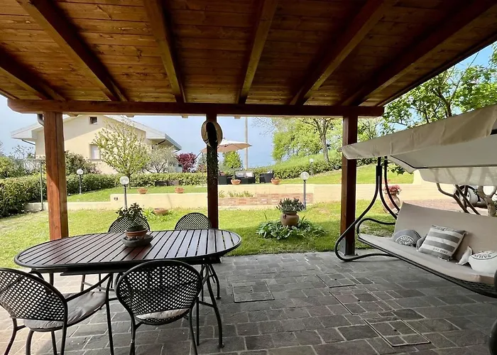 Attico Panoramico Tra E Mare Con Giardino Deluxe Pesaro